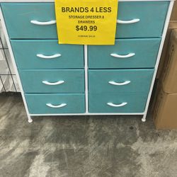 Storage Dresser 8 Drawers 