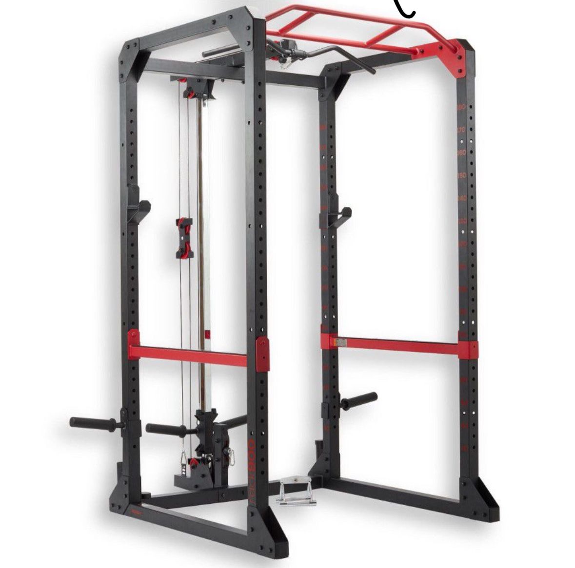 Squat Rack With Pulley System