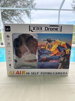 X33 Drone AI Air 4K Self-Flying Camera