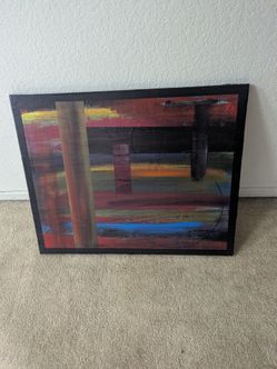 Abstract Oil Painting Artwork by Mad Monkey