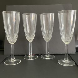 Cristal D Arques Set Of 4 Crystal Stemware 