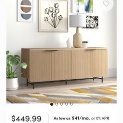 Reema Scandinavian Sideboard & TV Stand(New)