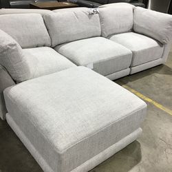 4pc Fabric Modular Sectional