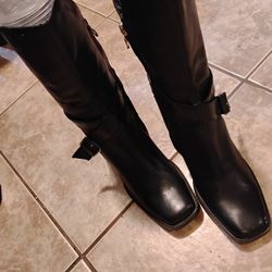 Vintage 1998, Ladies Harley Davidson Leather Boots Original bought for $300.00