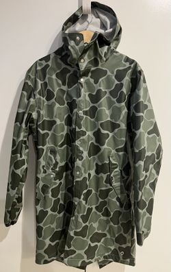 Men's Herschel Medium Rain Coat - Camo