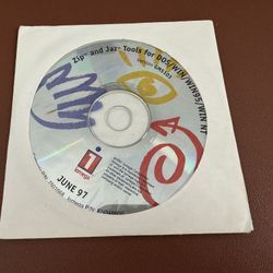 Iomega Zip and Jaz Tools for DOS/Win/Win95/WinNT June 97 Vintage CD-ROM
