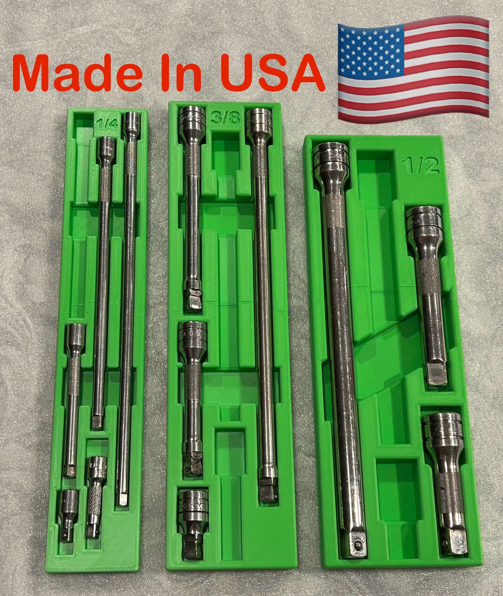 Snap On Tool Organizers Ratchet Extension Torque Wrench 