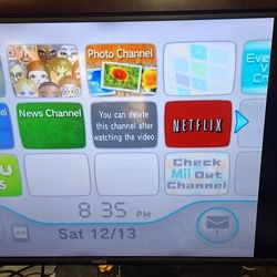 Nintendo Wii With Box