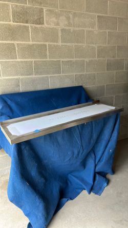 Stainless steel wall shelf