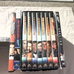James Bond dvd collection / Movie dvd collection low price never say never again rare oop dvd