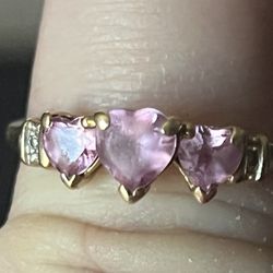 Pink Sapphire 10kt