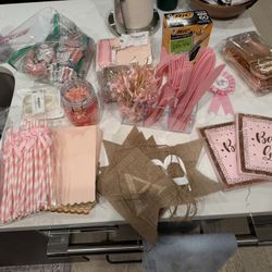 Girl Baby Shower Supplies