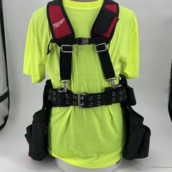 Milwaukee General Contractor Work Belt with Suspension Rig