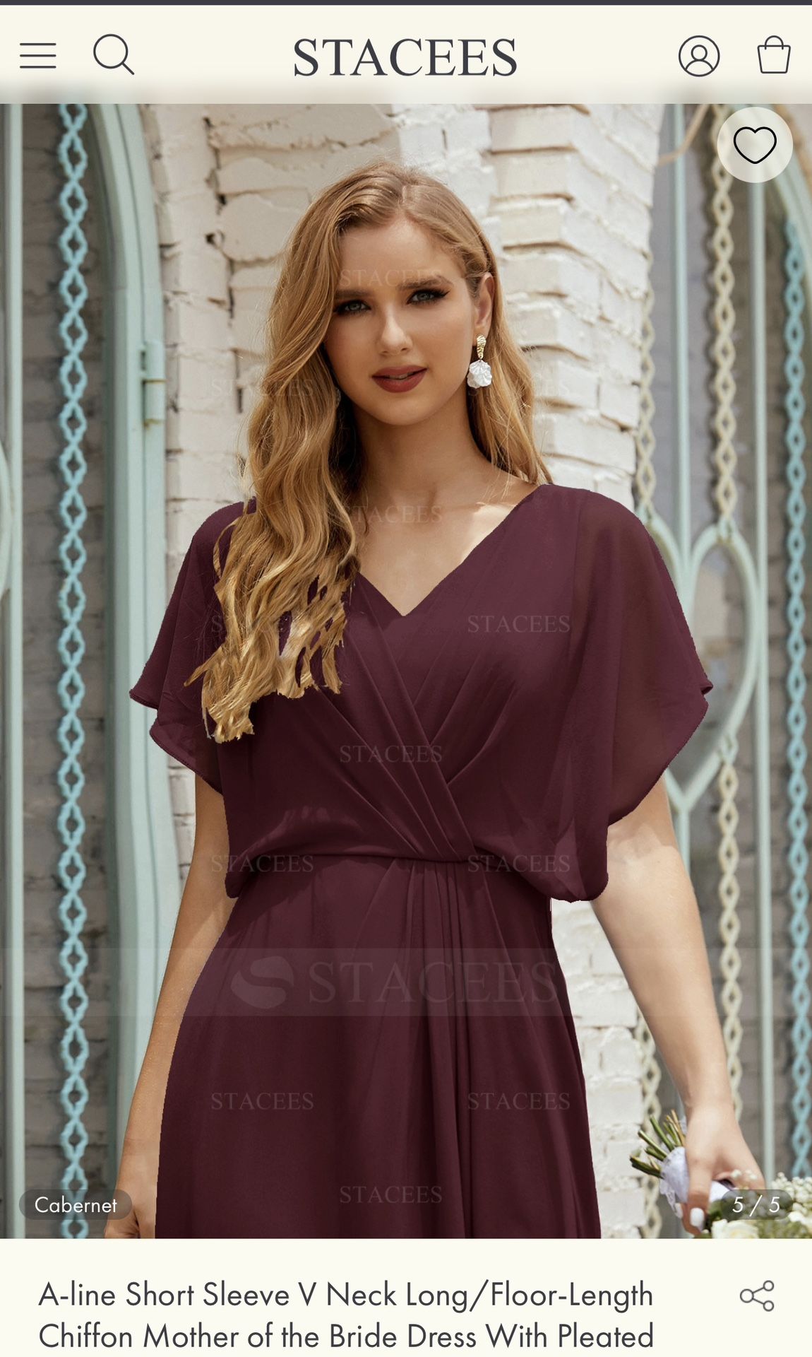 long night dresses Evita Long Silk Nightdress main image 0