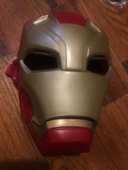 Iron man Halloween light up sound effect avengers cosplay mask