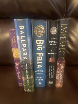 Hardcover Books-All Brand New, $5 Each