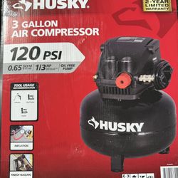 Husky 3 Gallon Air Compressor-120 PSI