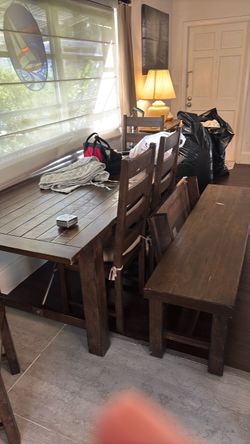 World market dining table