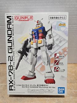 Bandai Gunpla 1/144 RX-78-2 GUNDAM Workshop Kit Version 2020 LE Model