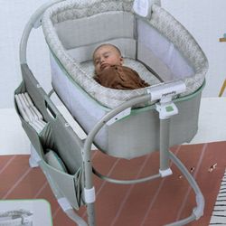 Baby Ingenuity Bedside Bassinet  0-12 Months