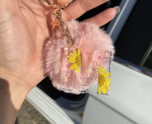 Sunflower keychain
