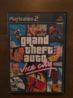 Sony PlayStation ps2 gta vice city