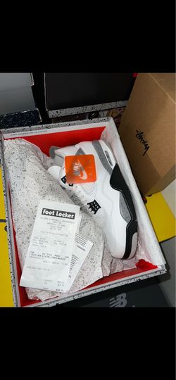 Jordan 4 White Cement