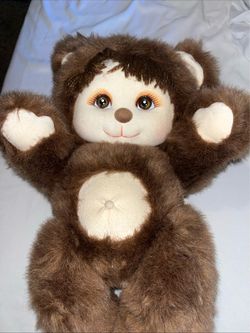 Mattel My Child Pet Bear Plush Doll 13” Brown 1986 Vintage Plush $200 like new