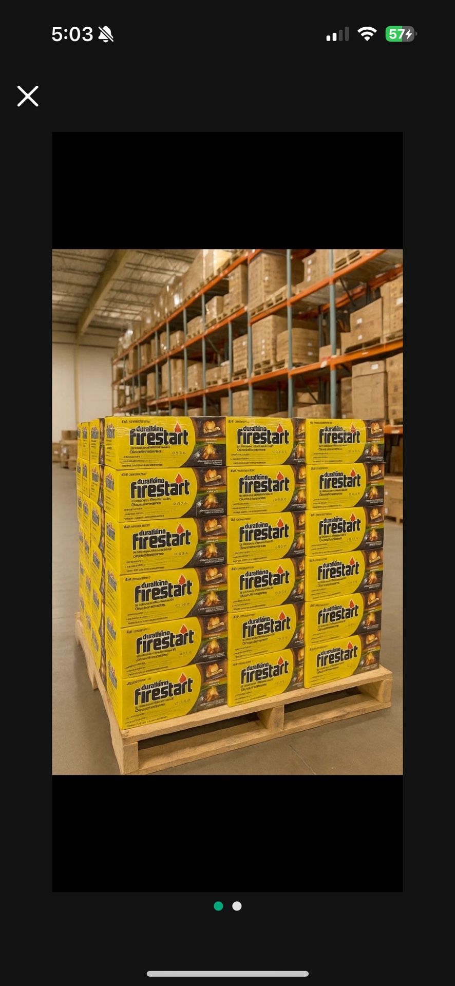 Duraflame 24 small firefighter individual wrapped camping fire wood