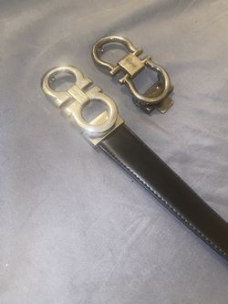 Ferragamo Belt With New And Vintage Buckle