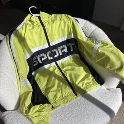 Neon green Sport Sweater