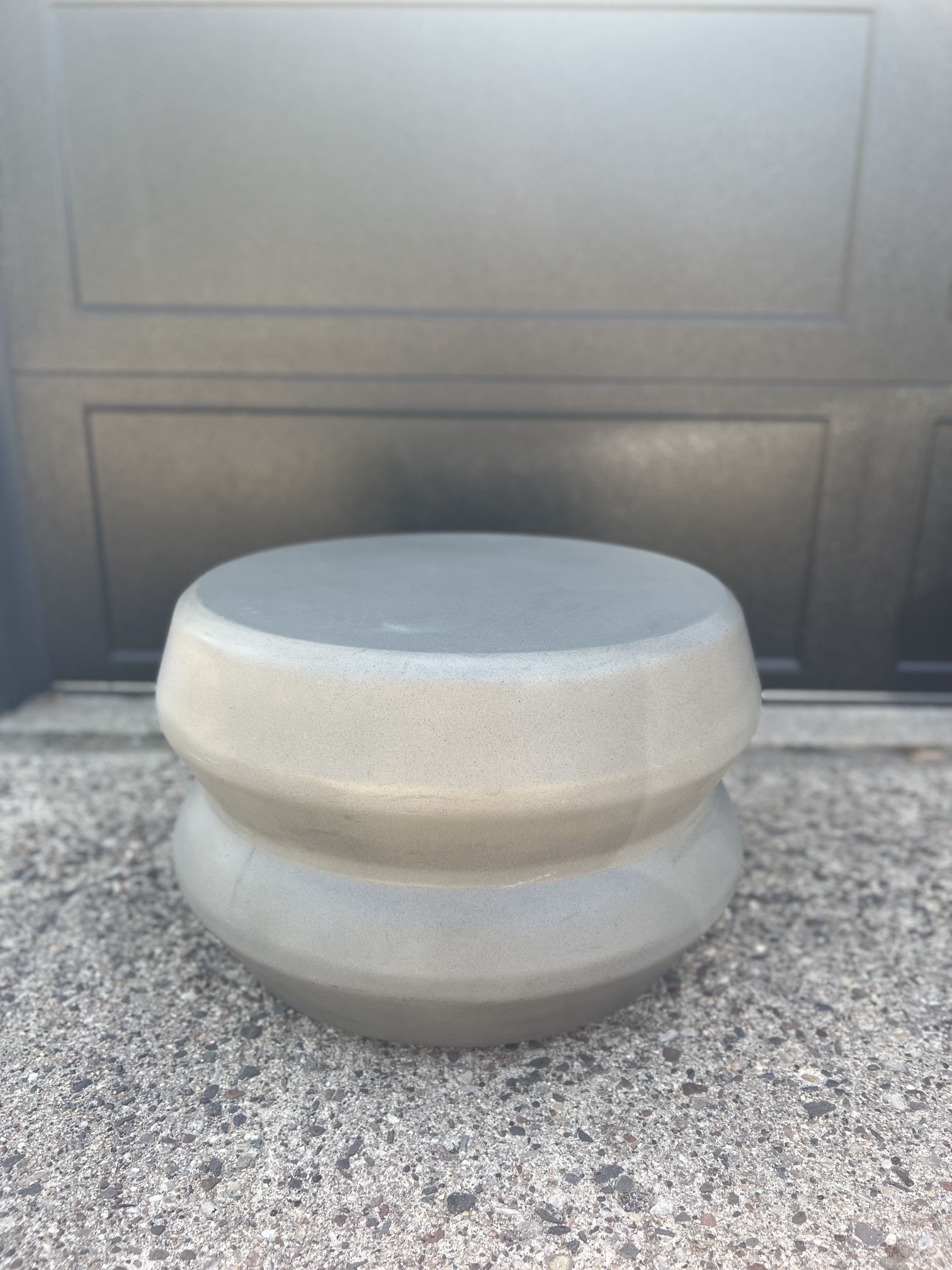 Indoor/Outdoor Sculptural Side Table