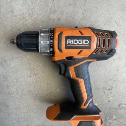 RIDGID CORDLESS DRILL R860052 TOOL ONLY 
