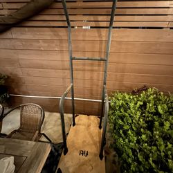 Fit! Portable Pull Up Bar And Dip Set Up