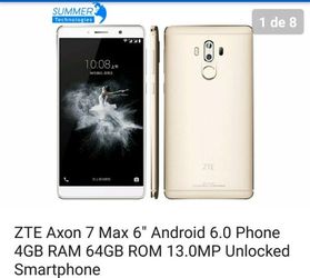 ZTE axon 7 Max . 3D camera! 290$