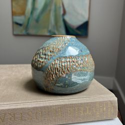 Small Handcrafted Accent Vase ( firm on price )