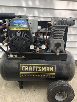 5hp Honda gas air compressor