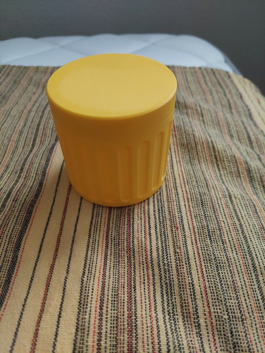 Handmade Storage Jar with Lid – Durable & Lightweight