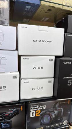 Fujifilm X-E5 camera new