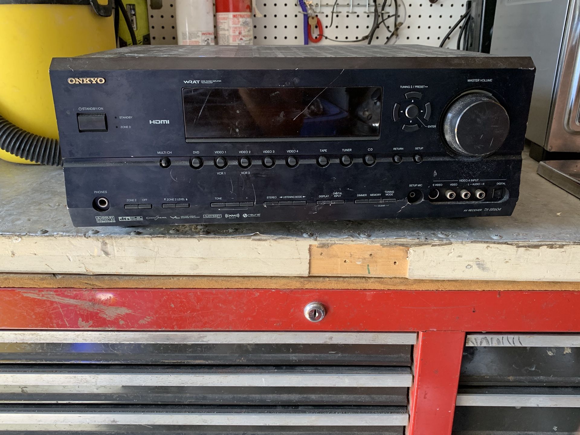 Onkyo TX-SR604 Receiver 7.1 Channel (S44)