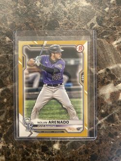 Nolan Arenado 7/50 Gold