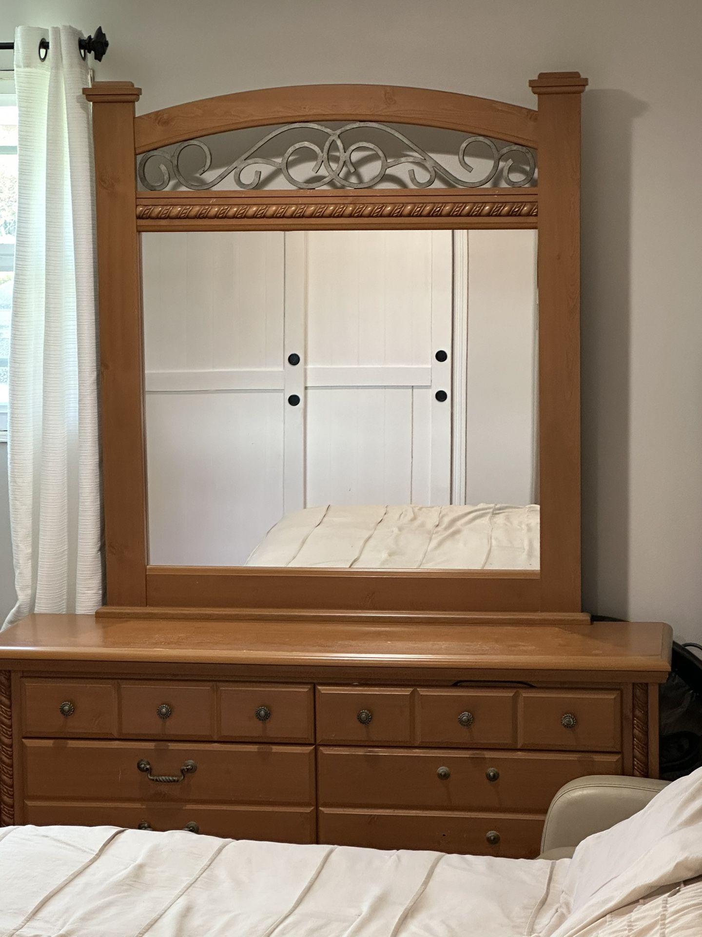 Dresser and Mirror