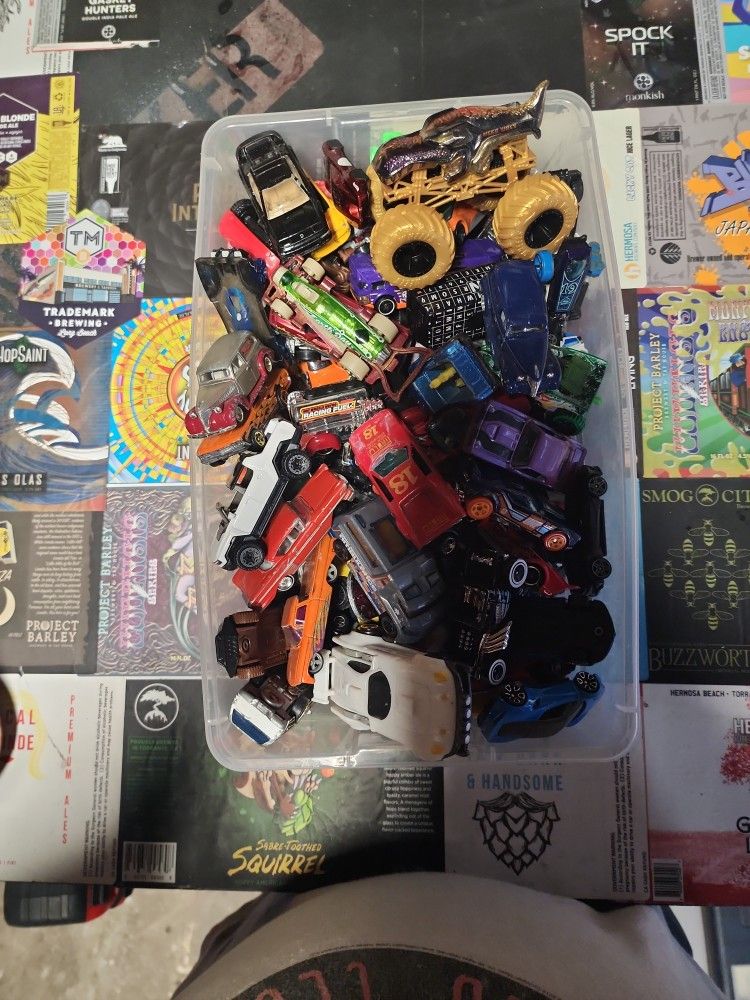Hot Wheels And Misc. Toy Cars