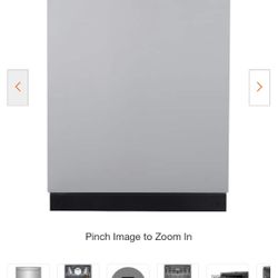 Stainless Steel Top Control Built-In Tall Tub Dishwasher