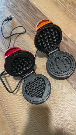 2 Dash Mini Waffle Makers