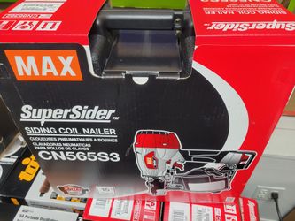 MAX Supersider Siding Coil Nailer. New