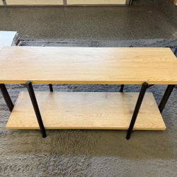 🪑 Modern Console / TV Table – 2 Tier Storage