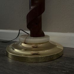 Vintage Spiral  Floor Lamp 