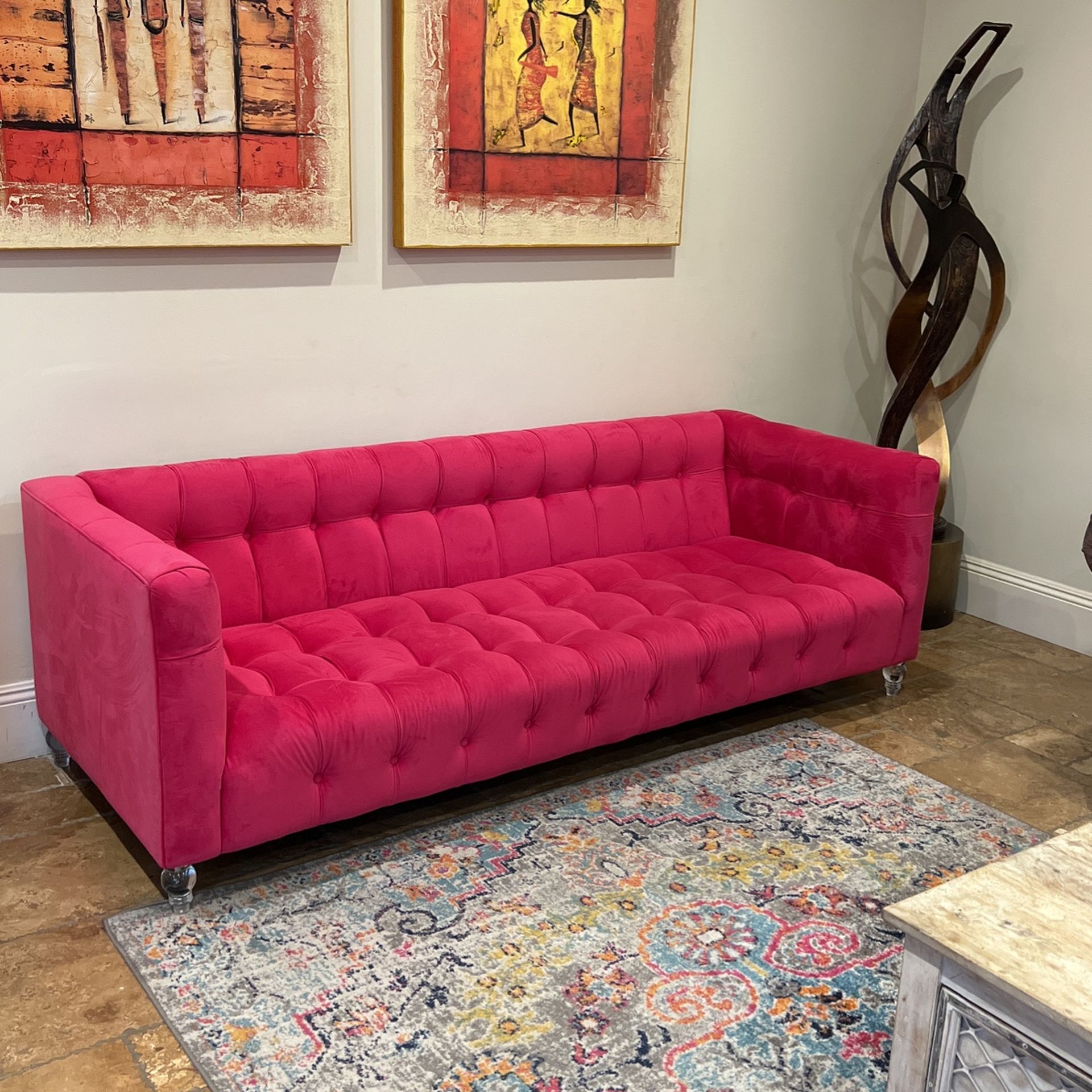 Pink Magenta Amazing Sofa