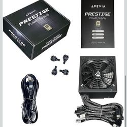 Apevia ATX-PR800W Prestige 800W 80+ Gold Certified, RoHS Compliance, Active PFC ATX Gaming Power Supply